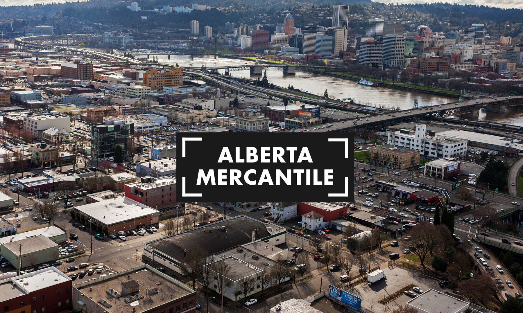 Portland, Oregon Ariel View